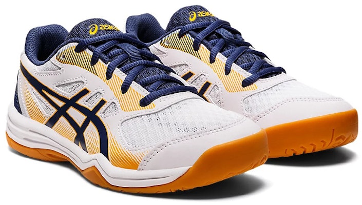 (大童款) ASICS Upcourt 5 白色深海篮球鞋 1074A039-100 Lookbook (大童款) ASICS Upcourt 5 白色深海篮球鞋 1074A039-100