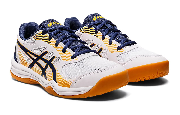 Lookbook (Grade School) ASICS Upcourt 5 ''Blanc Océan Profond'' 1074A039-100