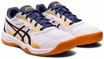 Lookbook (小學年齡段)ASICS Upcourt 5 '白色深海藍' 1074A039-100