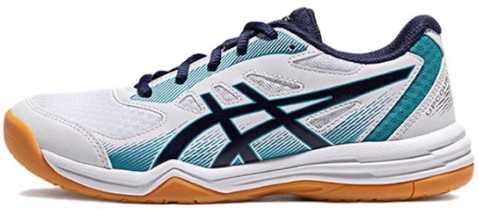 GS アシックス アップコート5 白/ピーコート 1074A039-104 Buy GS アシックス アップコート5 白/ピーコート 1074A039-104