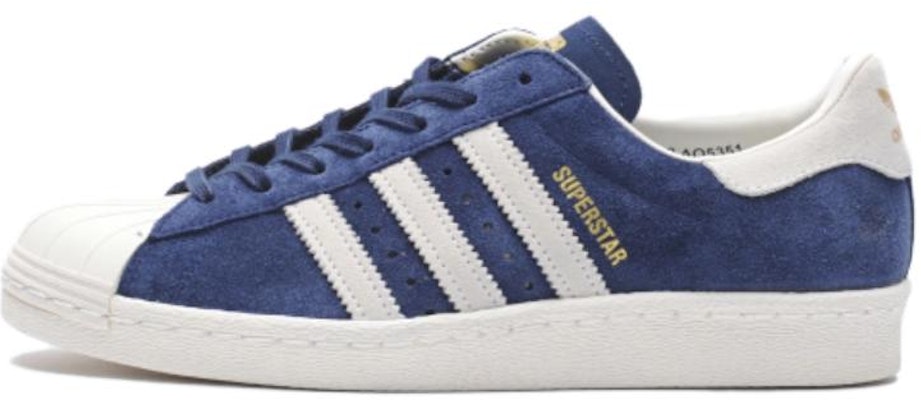 (Grade School) Beauty & x adidas Superstar 80s 'Navy' AQ5351 Buy (Grade School) Beauty & x adidas Superstar 80s 'Navy' AQ5351