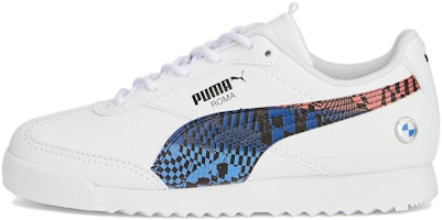 (Grade School) BMW Motorsport x Puma Roma Via Little Kid 'White Pro Blue' 307662-02 (Grade School) BMW Motorsport x Puma Roma Via Little Kid 'White Pro Blue' 307662-02