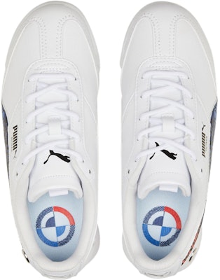 (Grade School) BMW Motorsport x Puma Roma Via Little Kid 'White Pro Blue' 307662-02 Shop (Grade School) BMW Motorsport x Puma Roma Via Little Kid 'White Pro Blue' 307662-02