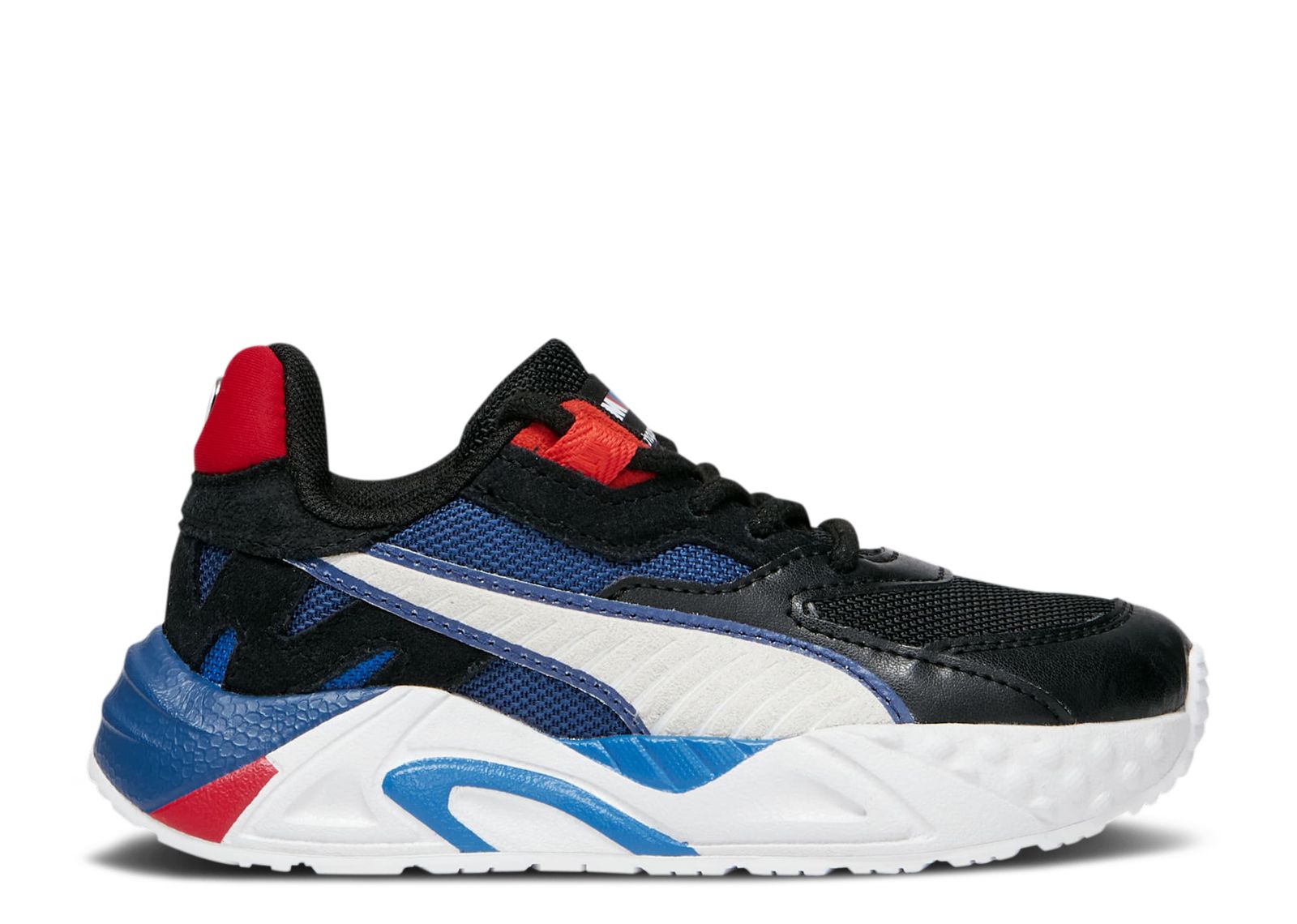 (Grade School) BMW Motorsport x Puma RS-Trck Little Kid 'Black Cool Cobalt' 308144-01