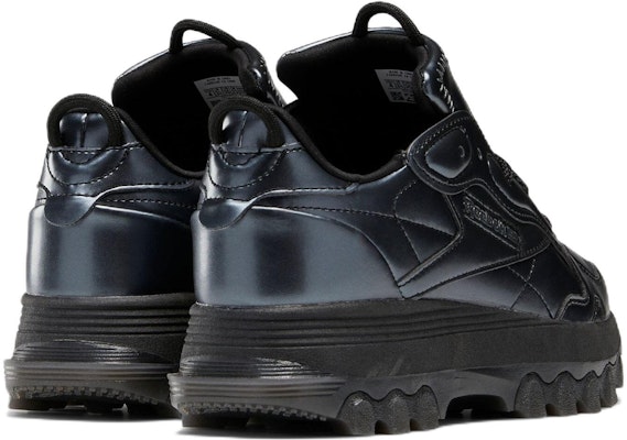 (Grade School) Cardi B x Reebok Classic Leather 'Black Dark Silver' HR0441 Purchase (Grade School) Cardi B x Reebok Classic Leather 'Black Dark Silver' HR0441