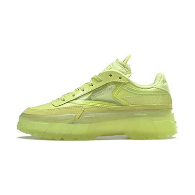 (GS) Cardi B Reebok Club C 'High Vis Green'