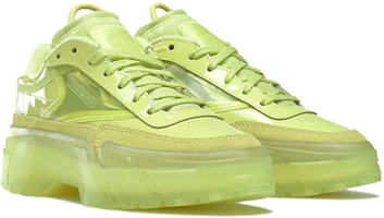 Lookbook (Grade School) Cardi B x Reebok Club C 'High Vis Green' H02528
