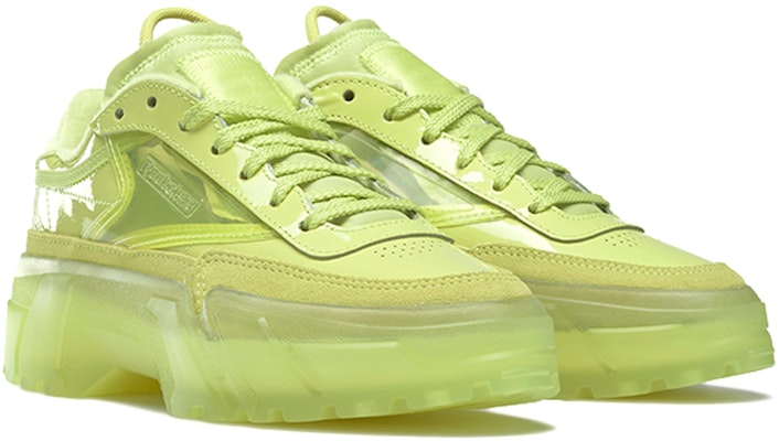 (Kanak-Kanak) Cardi B x Reebok Club C 'Hijau Terang' H02528 Lookbook (Kanak-Kanak) Cardi B x Reebok Club C 'Hijau Terang' H02528