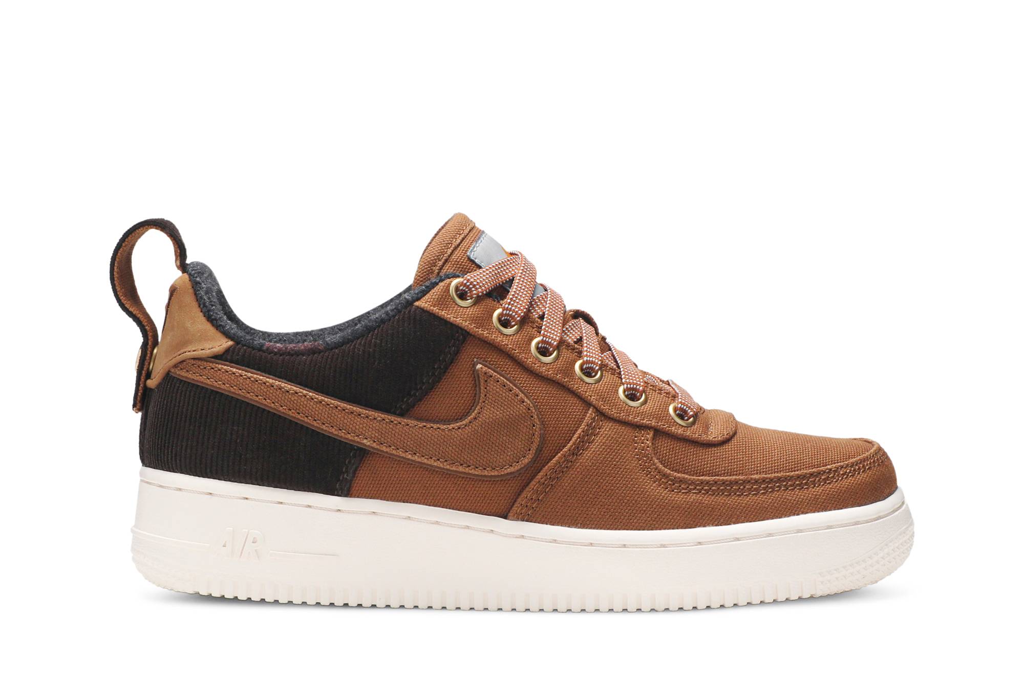 Grade School Carhartt WIP x Nike Air Force 1 Low Ale Brown AV3524 200