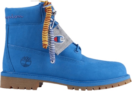 (Anak-Anak) Champion x Timberland 6 Inch Luxe Premium Junior 'Surf Blue' TB0A1UCK-J45 Buy (Anak-Anak) Champion x Timberland 6 Inch Luxe Premium Junior 'Surf Blue' TB0A1UCK-J45
