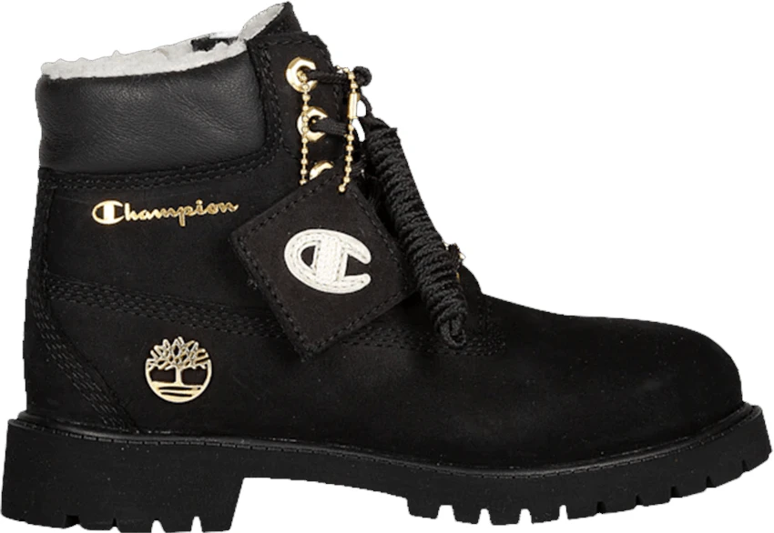 champion-x-timberland-6-inch-premium-wp-warm-lined-junior-black-youth