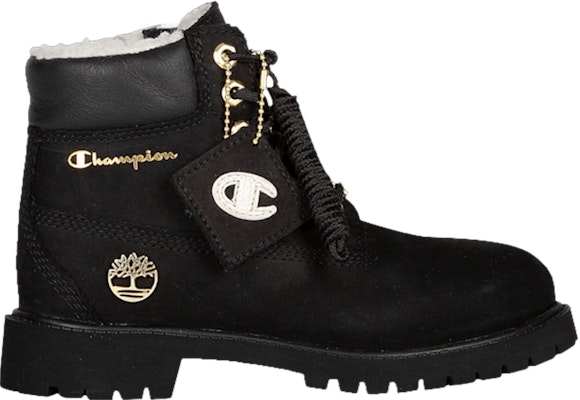 (Grade School) Champion x Timberland 6 Inch Premium WP Warm-Lined Junior 'Black' TB0A1UD4-001 Buy (Grade School) Champion x Timberland 6 Inch Premium WP Warm-Lined Junior 'Black' TB0A1UD4-001