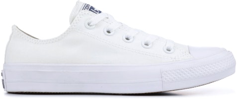 (Grade School) Converse Chuck Taylor All Star 2 Low 'White Navy' 250154C (Grade School) Converse Chuck Taylor All Star 2 Low 'White Navy' 250154C