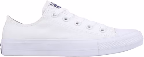 (Grade School) Converse Chuck Taylor All Star 2 Low 'White Navy' 250154C (Grade School) Converse Chuck Taylor All Star 2 Low 'White Navy' 250154C