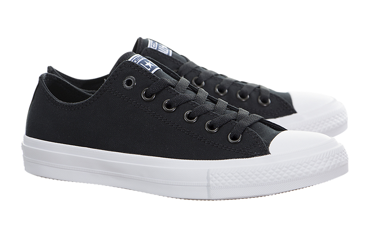Order Converse Chuck Taylor All Star 2 Low 'Negro' (Para Niños en Edad Escolar) 250149C