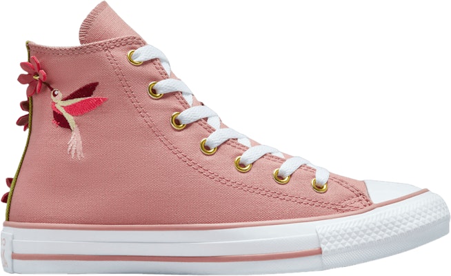 (中小學) Converse Chuck Taylor All Star 3D 高筒 '花卉與蜂鳥' A01714F Buy (中小學) Converse Chuck Taylor All Star 3D 高筒 '花卉與蜂鳥' A01714F
