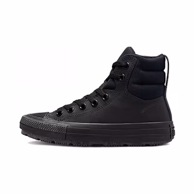 (GS) Converse Chuck Taylor All Star Berkshire Boot 'Black Iron Grey'