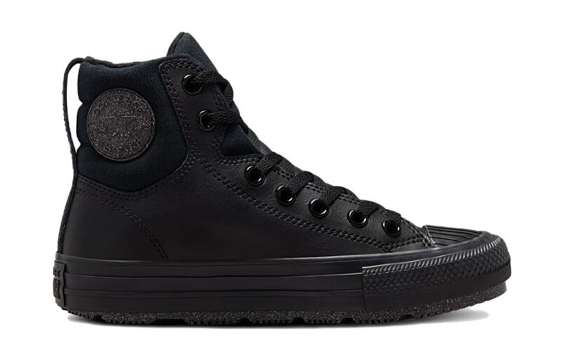 (GS) Converse Chuck Taylor All Star Berkshire Boot 'Black Iron Grey' 圖 2