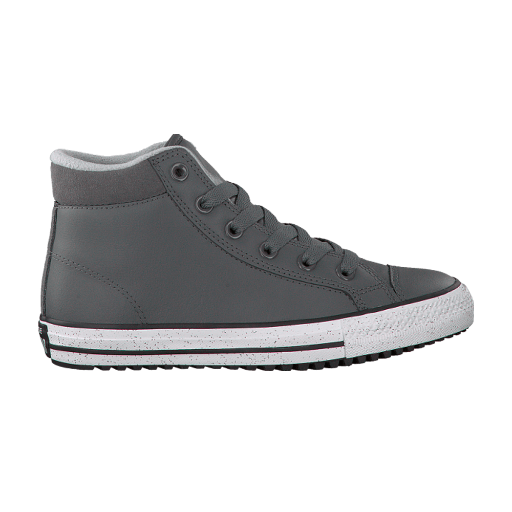 (Grade School) Converse Chuck Taylor All Star Boot Hi 'Thunder Black' 658071C
