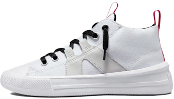 (Grade School) Converse Chuck Taylor All Star Easy-On Mid 'White University Red' 272787C (Grade School) Converse Chuck Taylor All Star Easy-On Mid 'White University Red' 272787C