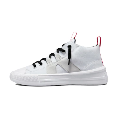 (GS) Converse Chuck Taylor All Star Easy-On Mid 'White University Red'