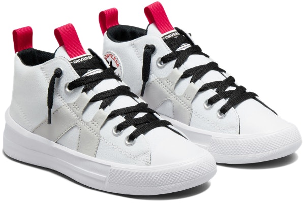(Grade School) Converse Chuck Taylor All Star Easy-On Mid 'White University Red' 272787C Lookbook (Grade School) Converse Chuck Taylor All Star Easy-On Mid 'White University Red' 272787C