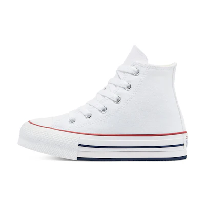 (GS) Converse Chuck Taylor All Star EVA Lift Platform High 'White'