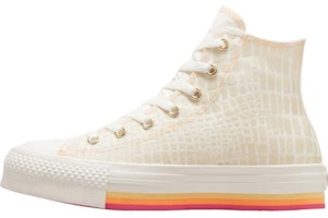 (Grade School) Converse Chuck Taylor All Star EVA Lift Platform High 'Glazed Chrome' A06866C (Grade School) Converse Chuck Taylor All Star EVA Lift Platform High 'Glazed Chrome' A06866C