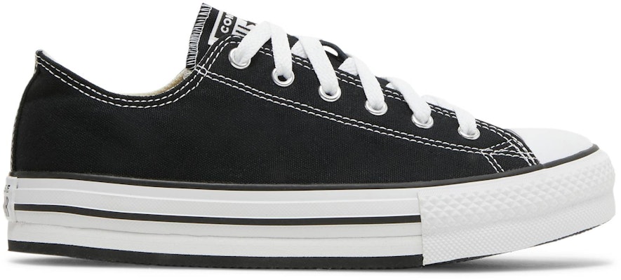 (Grade School) Converse Chuck Taylor All Star EVA Platform Low 'Black' 670892F Buy (Grade School) Converse Chuck Taylor All Star EVA Platform Low 'Black' 670892F