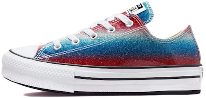 (Grade School) Converse Chuck Taylor All Star EVA Lift Platform Low 'Glitter Drip' A00444C (Grade School) Converse Chuck Taylor All Star EVA Lift Platform Low 'Glitter Drip' A00444C