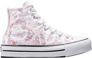 (Grade School) Converse Chuck Taylor All Star EVA Lift Platform High 'Butterfly Shine - White' A04187C (Grade School) Converse Chuck Taylor All Star EVA Lift Platform High 'Butterfly Shine - White' A04187C