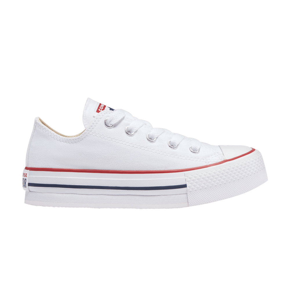 (Grade School) Converse Chuck Taylor All Star EVA Platform Low 'White' 670893F