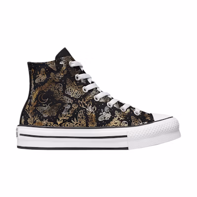 (GS) Converse Chuck Taylor All Star EVA Lift Platform High 'Butterfly Shine'