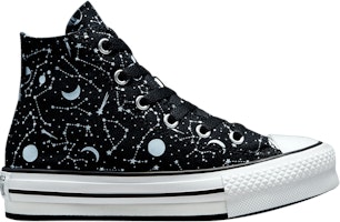 (Grade School) Converse Chuck Taylor All Star EVA Platform High 'Constellations' 672117F (Grade School) Converse Chuck Taylor All Star EVA Platform High 'Constellations' 672117F