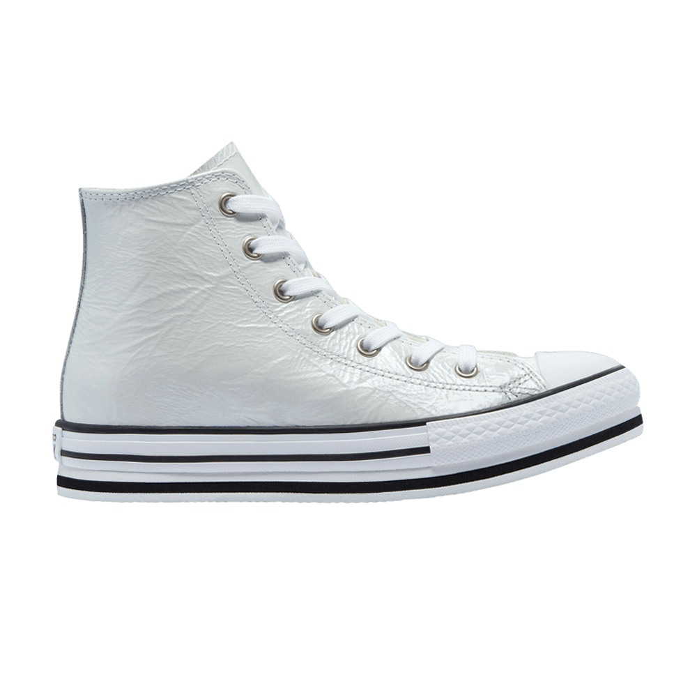(Grade School) Converse Chuck Taylor All Star EVA Platform High 'White' 669763C