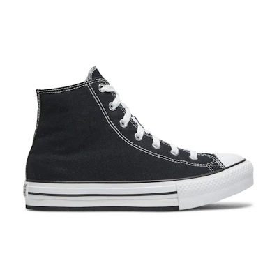 (GS) Converse Chuck Taylor All Star EVA Lift Platform High 'Black'