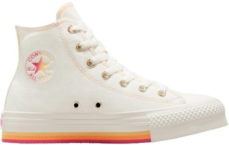 (小学) Converse Chuck Taylor All Star EVA加高厚底高帮 '镀铬银' A06866C Order (小学) Converse Chuck Taylor All Star EVA加高厚底高帮 '镀铬银' A06866C