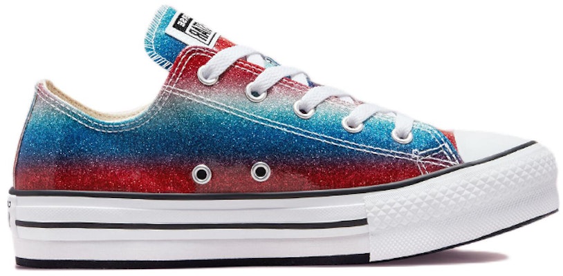 (Grade School) Converse Chuck Taylor All Star EVA Lift Platform Low 'Glitter Drip' A00444C Order (Grade School) Converse Chuck Taylor All Star EVA Lift Platform Low 'Glitter Drip' A00444C