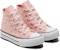 (Kanak-Kanak) Converse Chuck Taylor All Star EVA Platform Tinggi 'Constellations - Storm Pink' 673105C