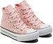 Lookbook (Kanak-Kanak) Converse Chuck Taylor All Star EVA Platform Tinggi 'Constellations - Storm Pink' 673105C