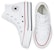 (Kanak-Kanak) Converse Chuck Taylor All Star EVA Lift Platform Tinggi 'Putih' 671108C