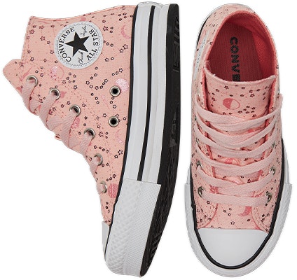 (大童) 匡威Chuck Taylor All Star EVA厚底高帮'星座-风暴粉' 673105C Shop (大童) 匡威Chuck Taylor All Star EVA厚底高帮'星座-风暴粉' 673105C