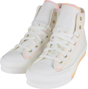 (小学) Converse Chuck Taylor All Star EVA加高厚底高帮 '镀铬银' A06866C Shop (小学) Converse Chuck Taylor All Star EVA加高厚底高帮 '镀铬银' A06866C