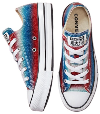 (Grade School) Converse Chuck Taylor All Star EVA Lift Platform Low 'Glitter Drip' A00444C Shop (Grade School) Converse Chuck Taylor All Star EVA Lift Platform Low 'Glitter Drip' A00444C