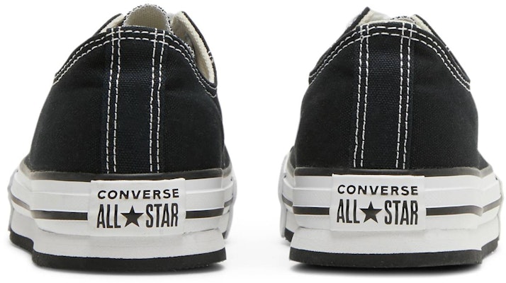 (Grade School) Converse Chuck Taylor All Star EVA Platform Low 'Black' 670892F Details for (Grade School) Converse Chuck Taylor All Star EVA Platform Low 'Black' 670892F