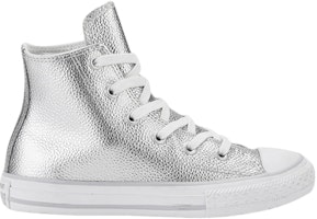 (Grade School) Converse Chuck Taylor All Star Hi 'Pure Silver' 353346C (Grade School) Converse Chuck Taylor All Star Hi 'Pure Silver' 353346C