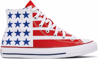 (Grade School) Converse Chuck Taylor All Star High 'USA Flag' 667794F (Grade School) Converse Chuck Taylor All Star High 'USA Flag' 667794F