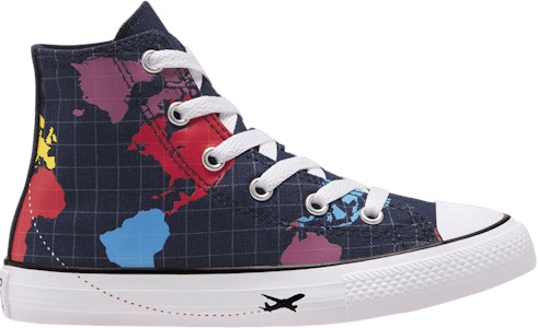 (Grade School) Converse Chuck Taylor All Star Tinggi 'Geography Class' 668455F Buy (Grade School) Converse Chuck Taylor All Star Tinggi 'Geography Class' 668455F