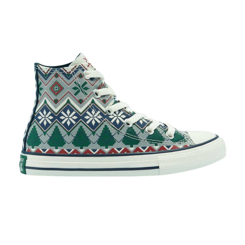 (GS) Converse Chuck Taylor All Star High 'Holiday Sweater'