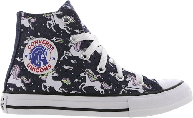 Grade School Converse Chuck Taylor All Star High Unicorn
